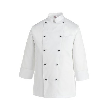 Giacca da lavoro cuoco unisex Top manica lunga in cotone egiziano - Egochef