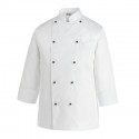 Giacca da lavoro cuoco unisex Top manica lunga in cotone egiziano - Egochef