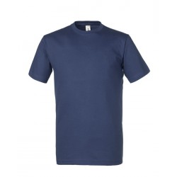 T-shirt da lavoro basic unisex blu personalizzabile- Rossini Take Time Basic