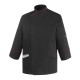 Giacca da lavoro cuoco unisex Pocket manica lunga e bottoni a pressione - Egochef