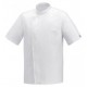 Giacca da lavoro cuoco unisex Pizzaiolo manica corta 100% Air Plus - Egochef