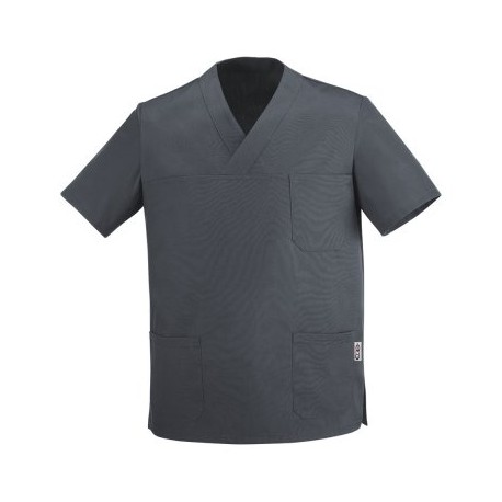 Casacca da lavoro unisex Leonardo convoy con spacchetti laterali per infermieri, estetiste, dentisti - Egochef
