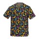Casacca da lavoro unisex Leonardo varie stampe manica corta per cuochi, pizzaioli - Egochef