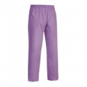 Pantalone da lavoro unisex lilla con elastico in vita per chef, pizzaiolo, cake designer - Egochef