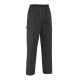Pantalone da lavoro unisex gessato con elastico in vita per chef, pizzaiolo, cake designer - Egochef