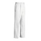Pantalone da lavoro unisex bianco, chiusura con bottoni, per pizzaiolo, chef, pasticcere - Egochef