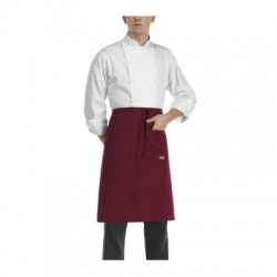 Grembiule vita lungo Waist in vari colori 70x70 con tascone - Egochef