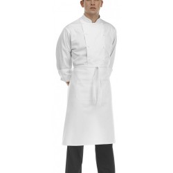 Grembiule da lavoro unisex Waist biancoi 70x70 - Egochef