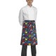 Grembiule da lavoro unisex Waist in varie stampe 70x70 cm - Egochef