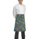 Grembiule da lavoro unisex Waist in varie stampe 70x70 cm - Egochef