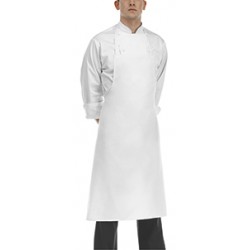 Grembiule da lavoro unisex Bip Apron no Pocket 90x70 cm bianco - Egochef