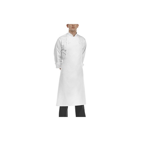 Grembiule da lavoro unisex Bip Apron no Pocket 90x70 cm bianco - Egochef