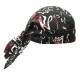 Bandana da lavoro unisex con stampa colorata per cuochi - medici - Egochef
