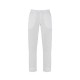 Pantalone da lavoro donna Cameron bianco o nero con elastico per estetiste/parrucchiere - Giblor's
