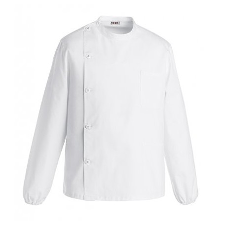 Casacca dentista unisex Bill manica lunga e bottoni classici - Egochef