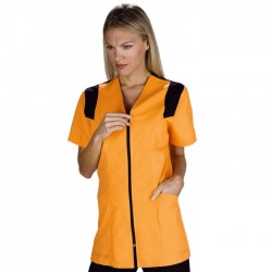 Casacca da lavoro donna Santorini manica corta in vari colori - Isacco