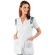 Casacca da lavoro donna Santorini manica corta in vari colori - Isacco