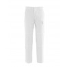 Pantalone da lavoro unisex SerioPlus Light estivo bianco in cotone leggero antistrappo - Rossini